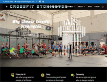 Tablet Screenshot of crossfitstonington.com